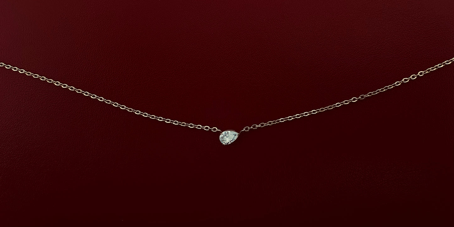 Lina Necklace - clear