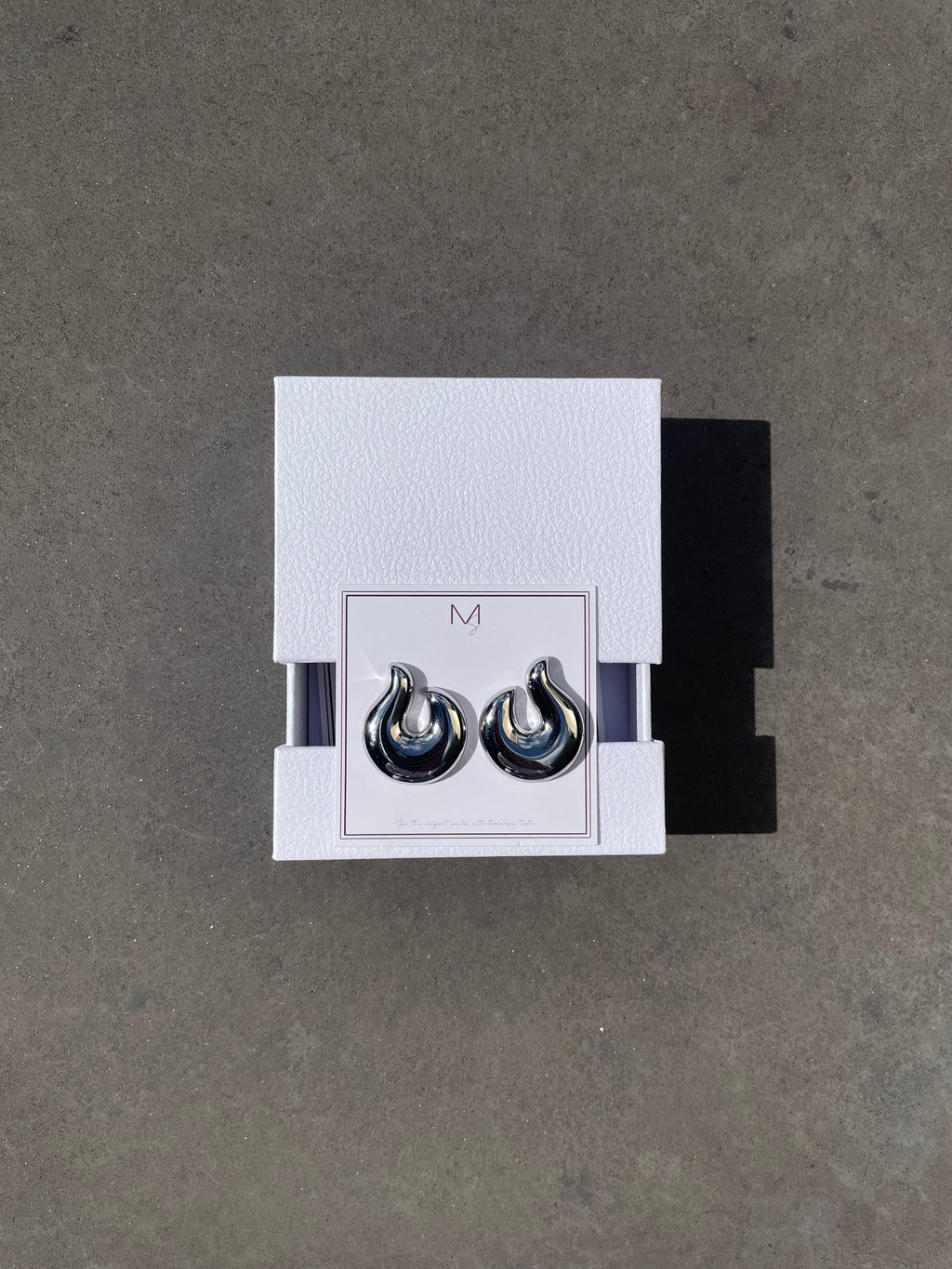 Celon Earrings - Silver