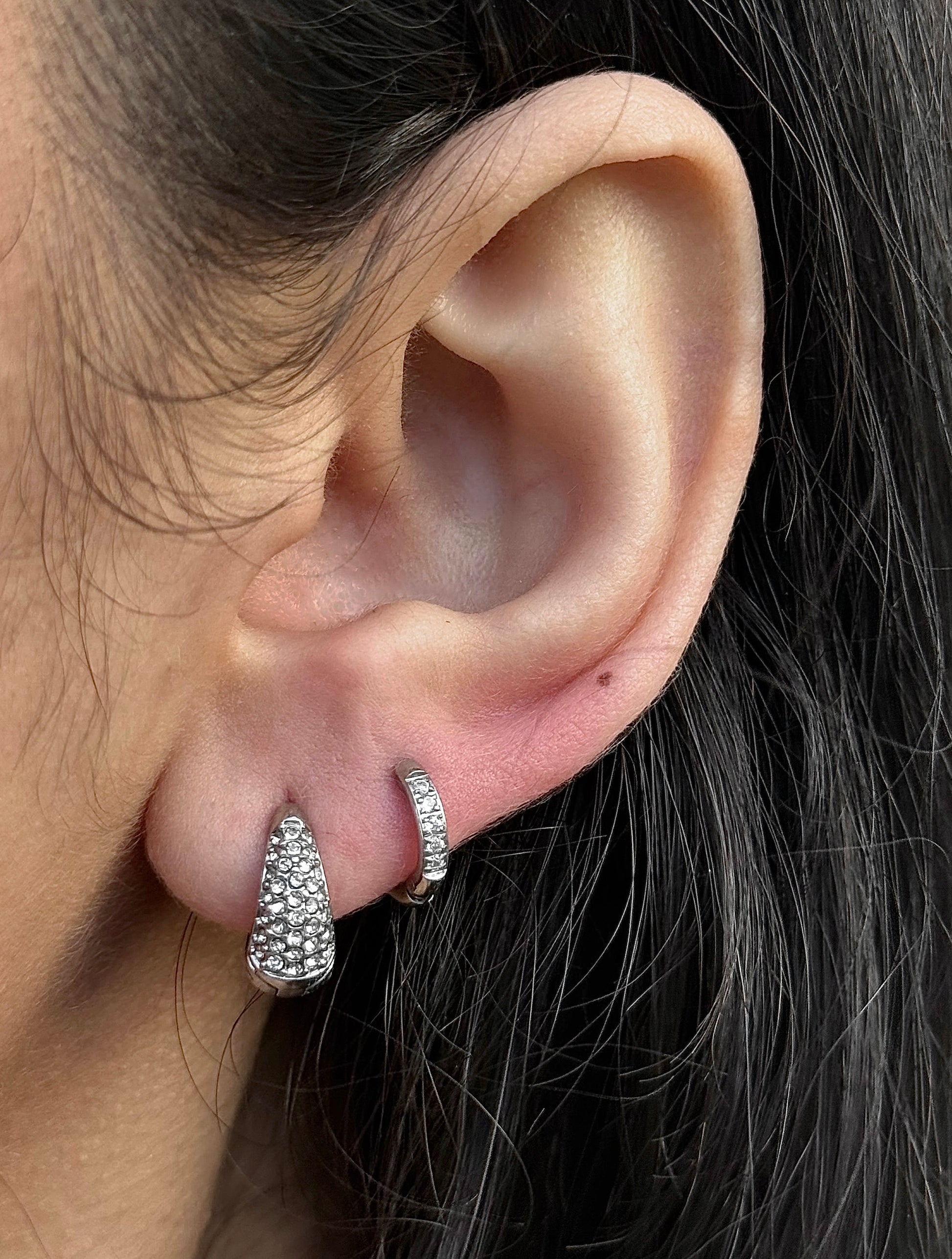 Orabelle Huggies - Silver