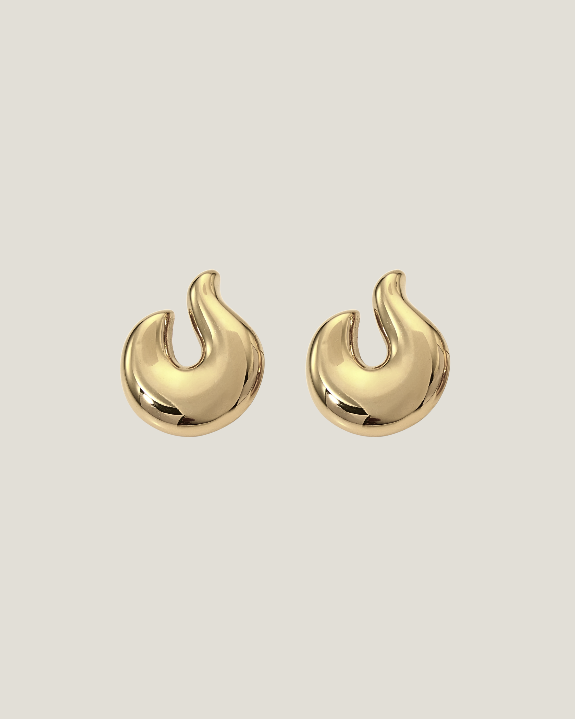 Celon Earrings - Gold
