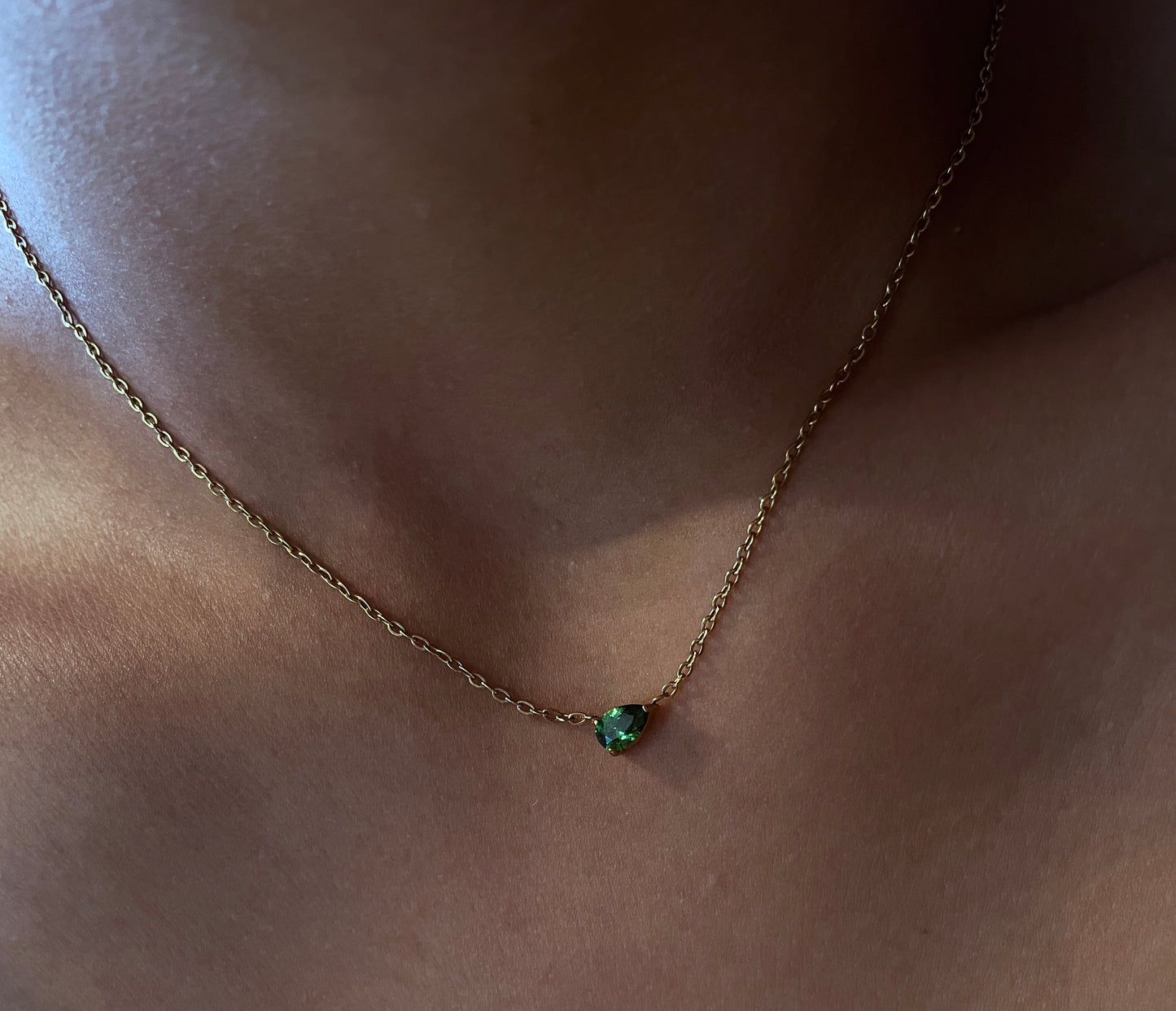 Lina Necklace - Green