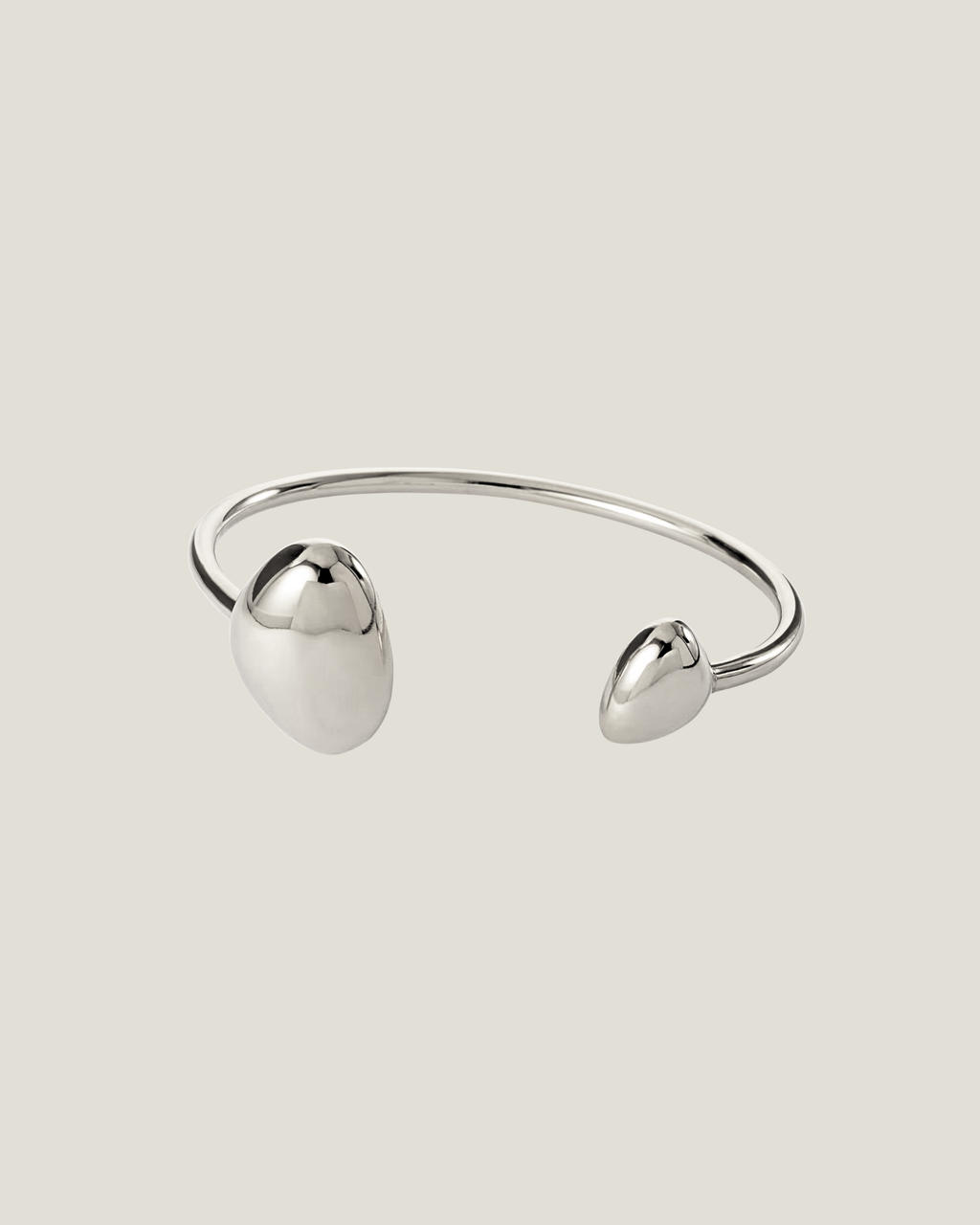 Cove Bangle - Silver