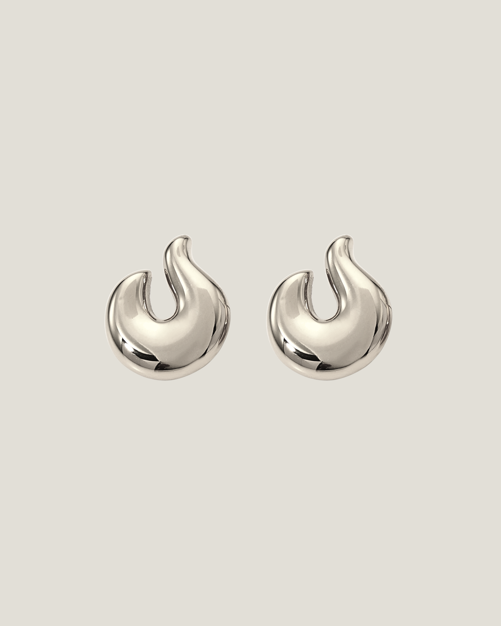 Celon Earrings - Silver