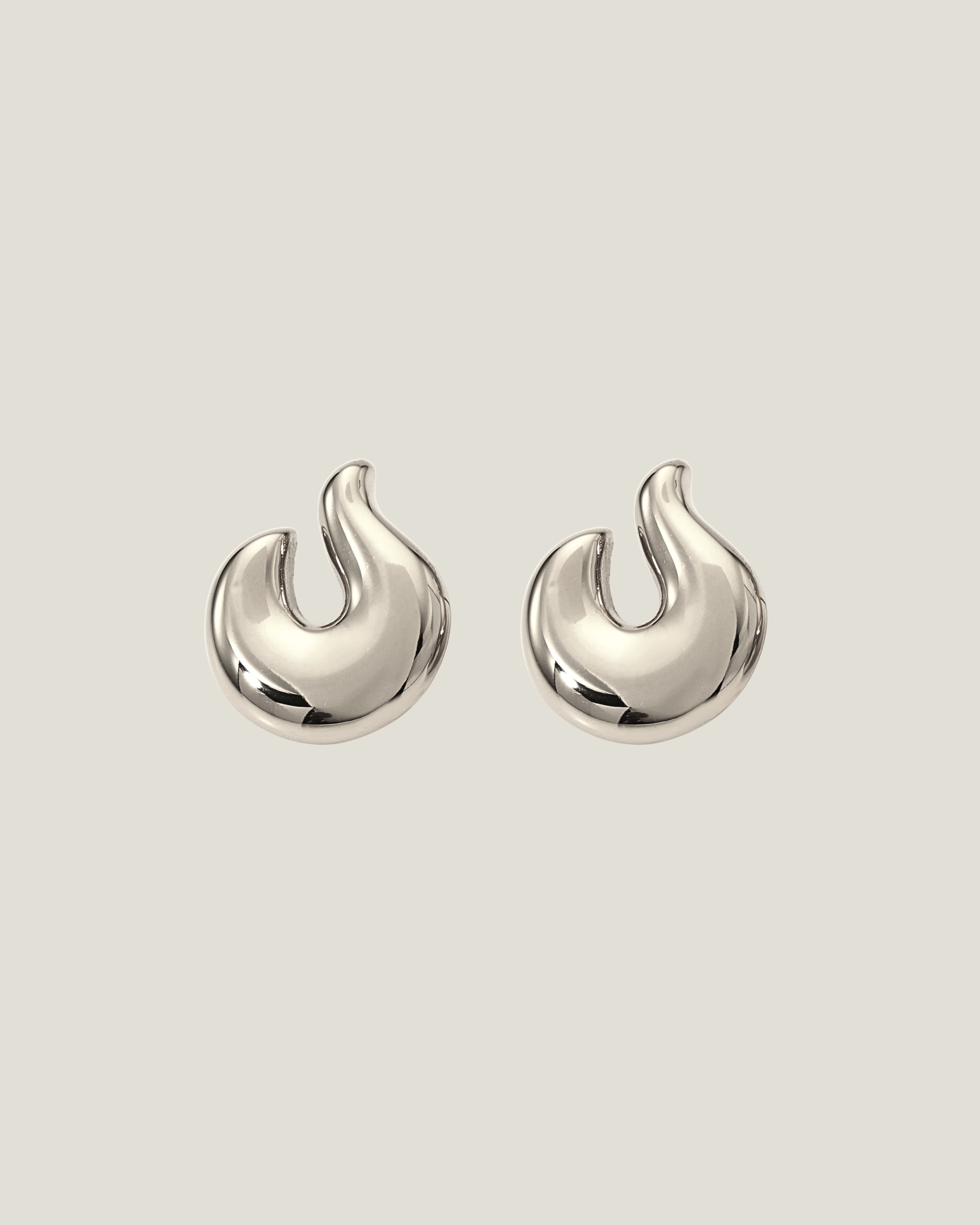 Celon Earrings - Silver