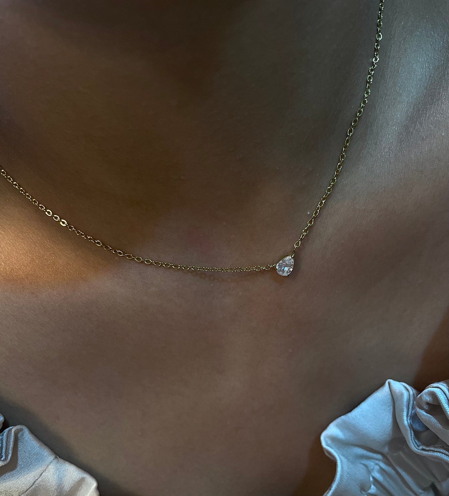 Lina Necklace - clear