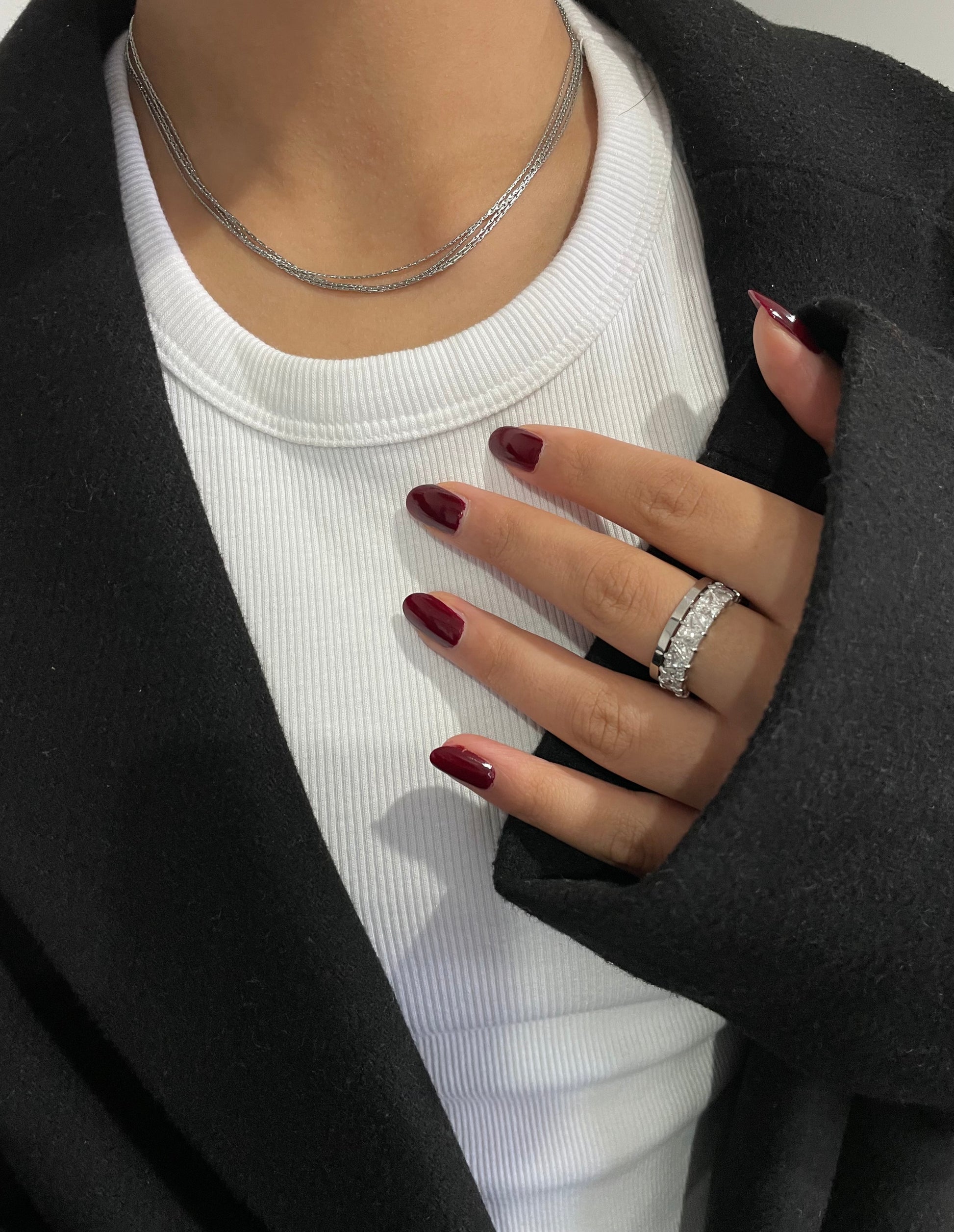Gleam necklace - Silver