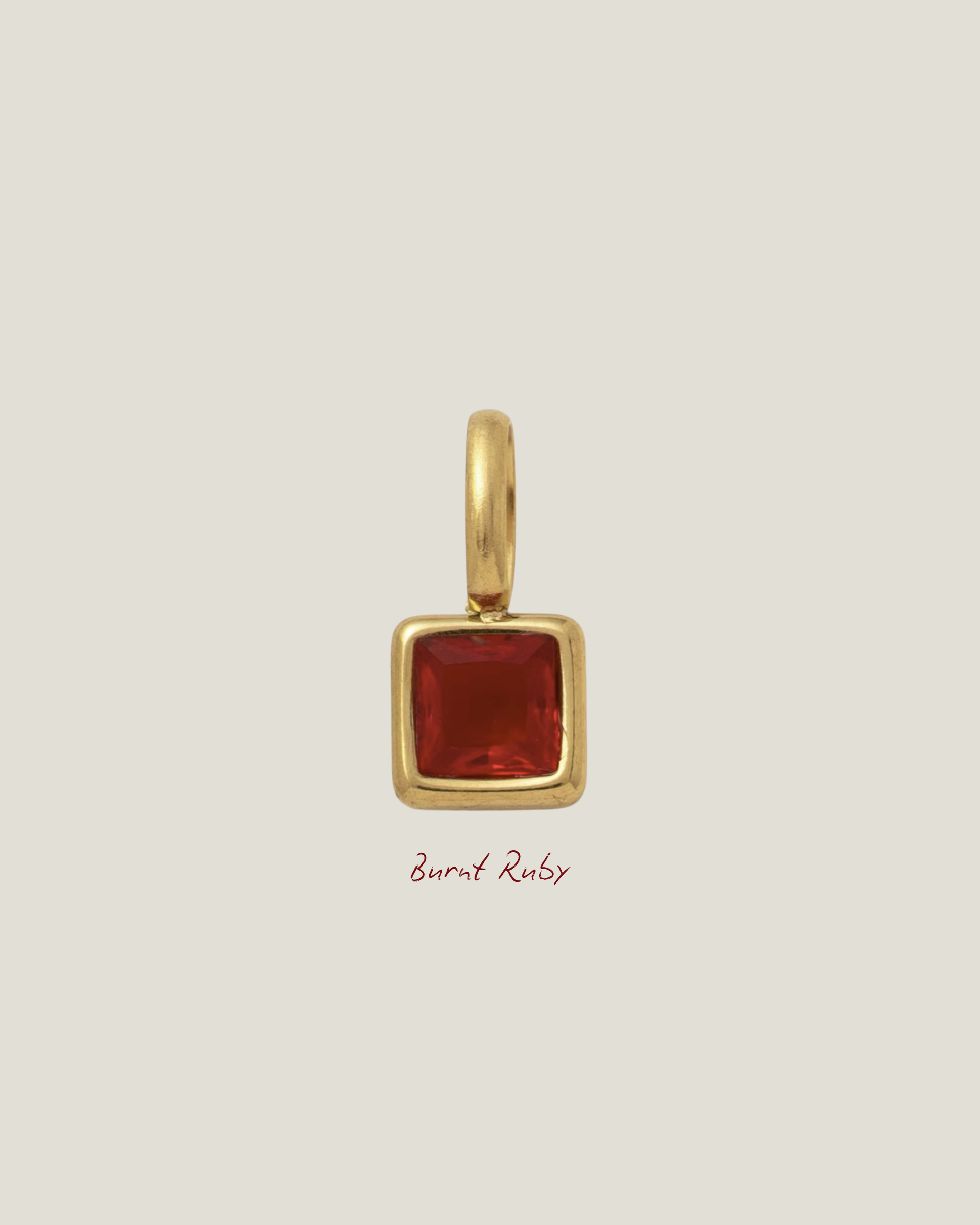 Prisma Charm - Burnt Ruby