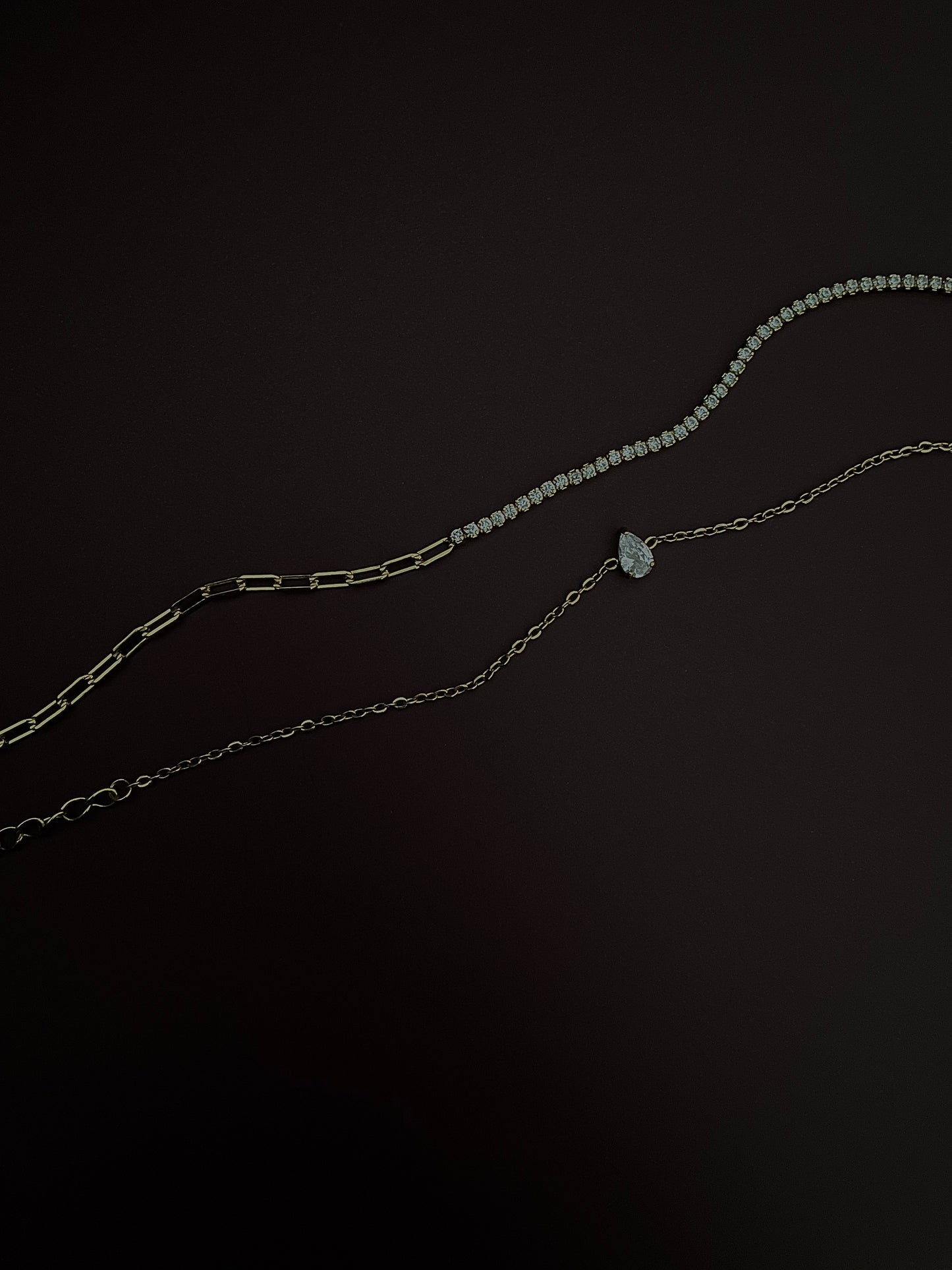 Tennis Link Bracelet - Gold