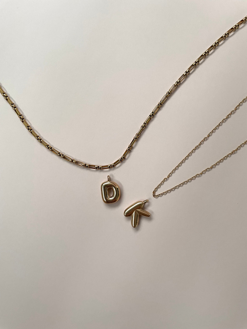 Bubble Letter Pendant