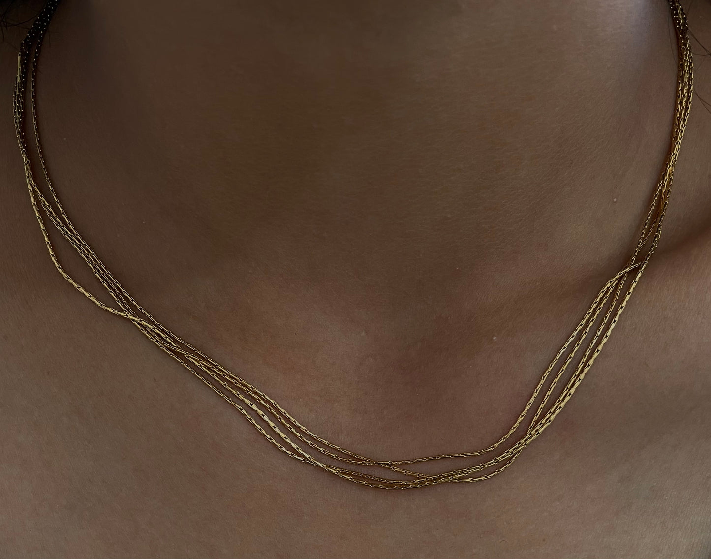 Gleam Necklace - Gold