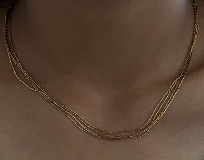 Gleam Necklace - Gold