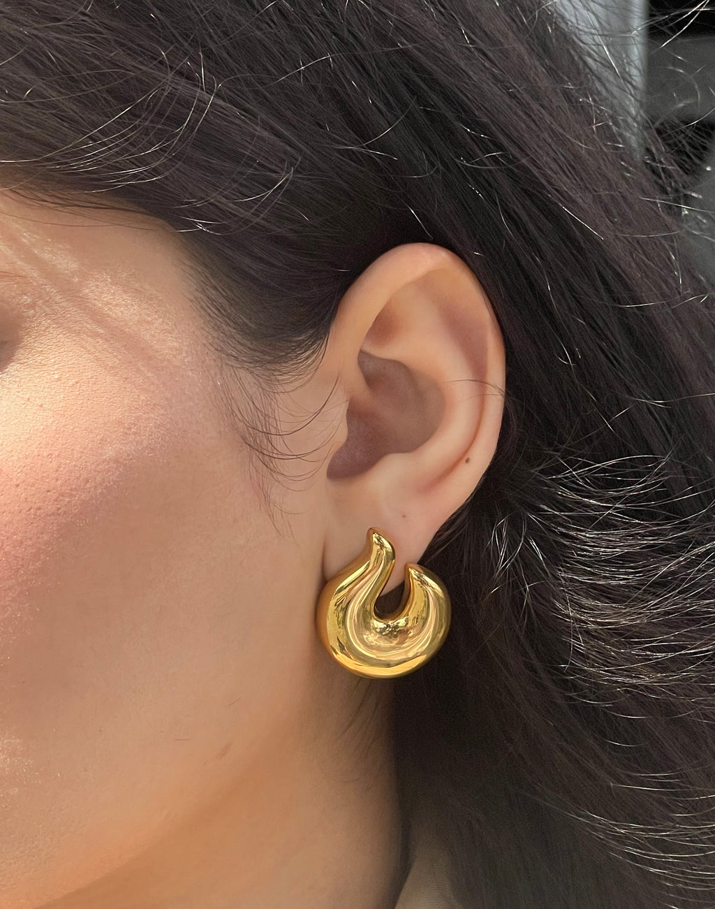 Celon Earrings - Gold