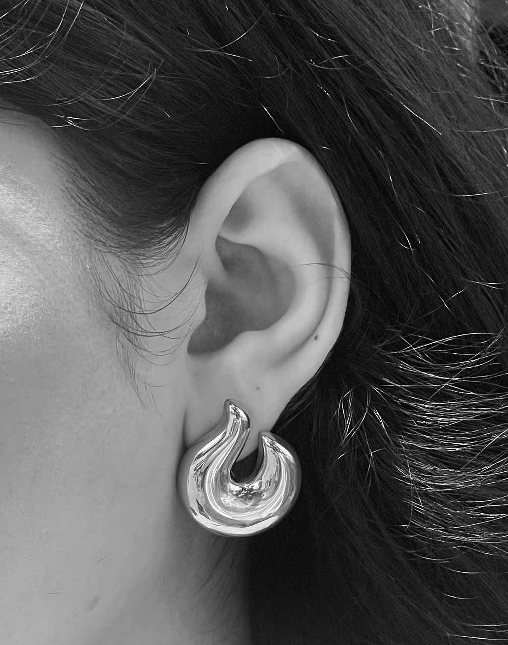 Celon Earrings - Silver
