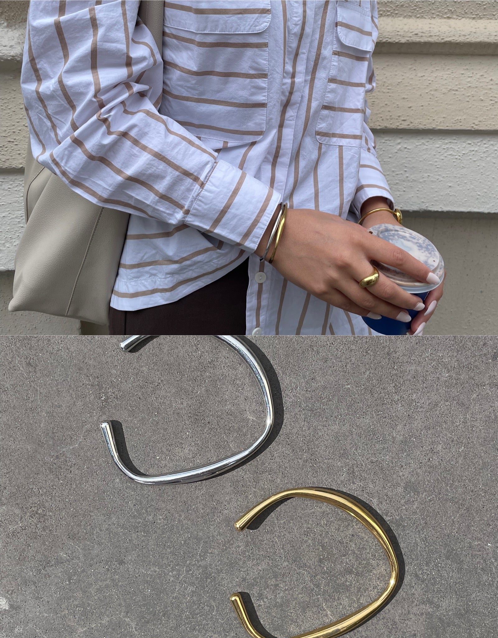 Terra Bangle - Silver