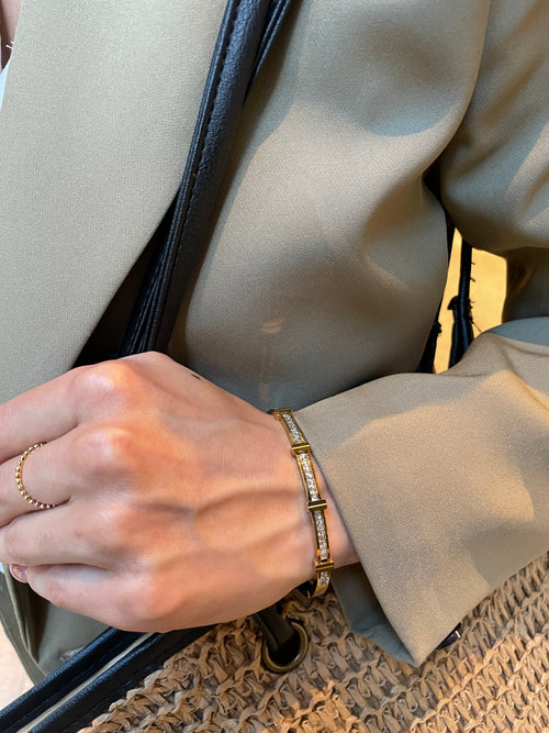 Celestia Bangle - Gold