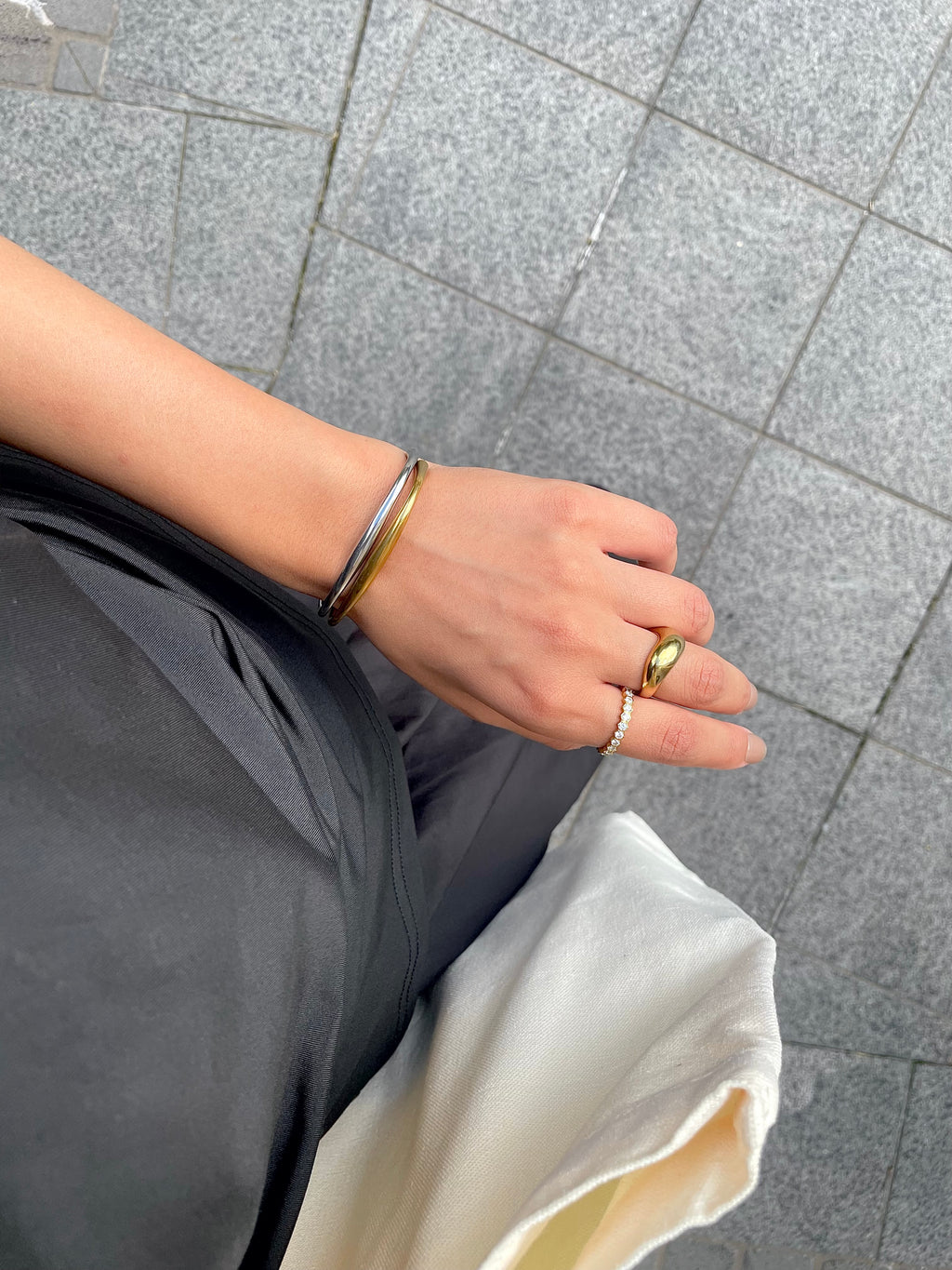 Terra Bangle - Silver