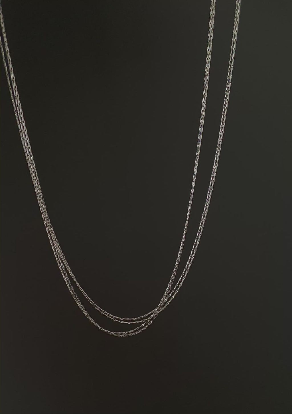 Gleam necklace - Silver