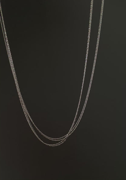 Gleam necklace - Silver