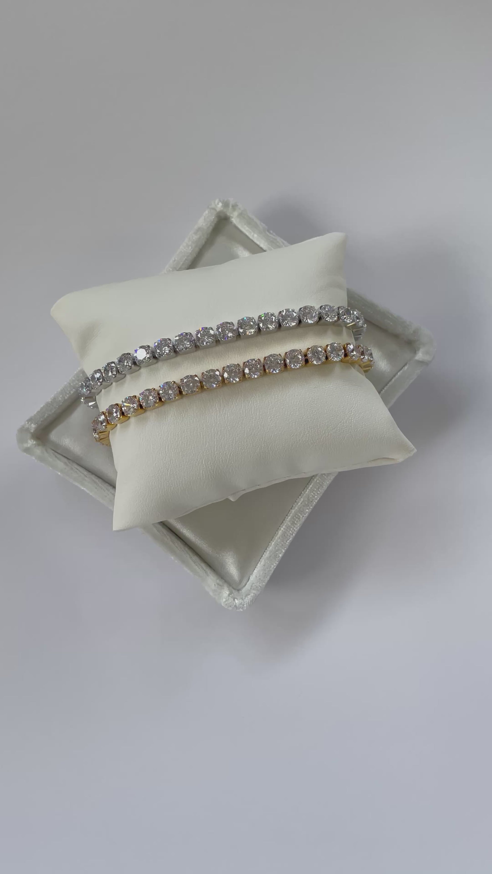 Diana Tennis Bracelet 5mm - Silver